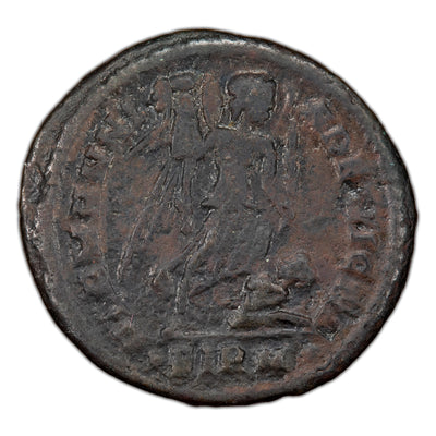 Ancient Rome AD 324-325 Constantine II AE Follis Coin RIC 50 Sirmium