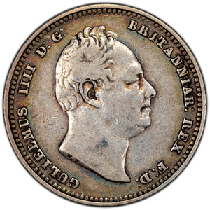 SOLD Great Britain 1834 Shilling Silver Coin KM #713