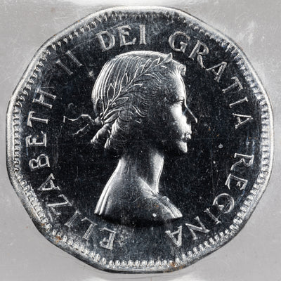 SOLD Canada 1954 SF 5 Cents Coin - ICCS Proof-Like PL-66