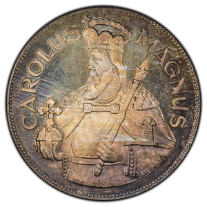 SOLD Andorra 1960 50 Diners Silver Coin X #5 - Proof