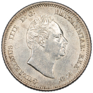 Great Britain 1836 4 Four Pence Silver Coin S#3837 William IV - Nice Example