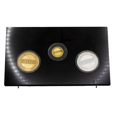 SOLD Wayne Gretzky Enviromint 1994 Matched Numbered Commemorative .999 Proof Set