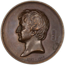 Great Britain 1872 Art Union of London 57mm Bronze Medal BHM-2938