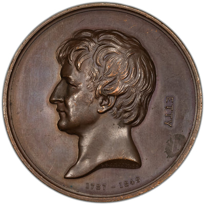 Great Britain 1872 Art Union of London 57mm Bronze Medal BHM-2938