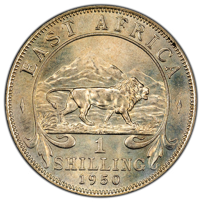 East Africa 1950-H Shilling Coin