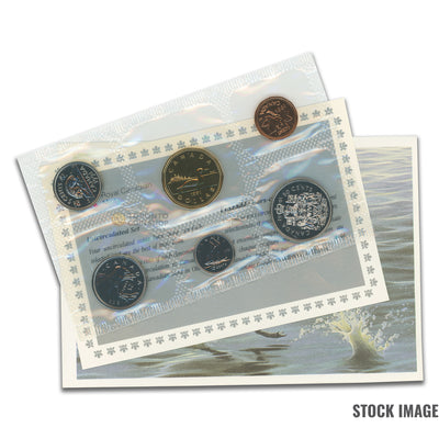Canada 1991 6-Coin PL Proof-Like Mint Coin Set - Envelope + COA