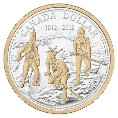 Canada 2012 200th Anniversary War of 1812 Deluxe .9999 Fine Silver Proof Set
