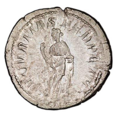 Ancient Rome AD 238-244 Gordian III AR Antoninianus Coin RIC 153