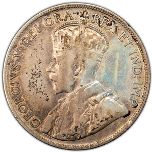 SOLD Canada 1932 50 Cents Half Dollar Silver Coin - VG-10