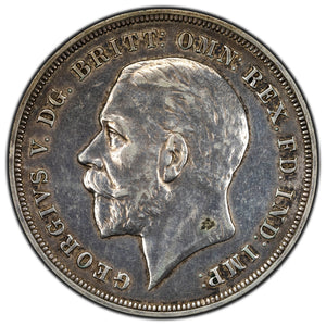 SOLD Great Britain 1935 Crown Silver Coin KM #842 - Cleaned