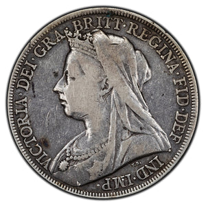 SOLD Great Britain 1900 Crown Silver Coin KM #783