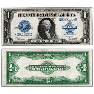 SOLD United States 1923 $1 Silver Certificate Note - AU