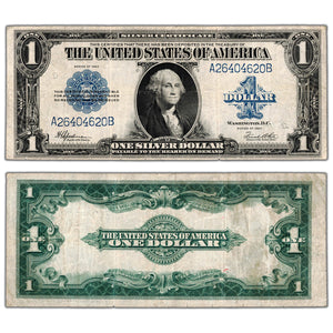 SOLD United States 1923 $1 Silver Certificate Note - VF