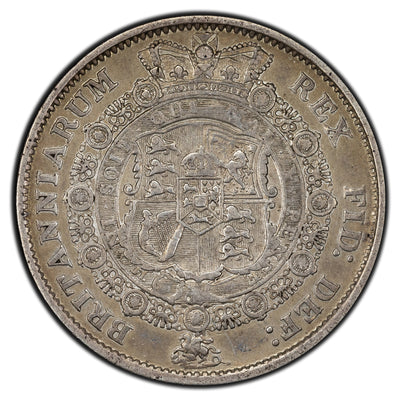 SOLD Great Britain 1816 1/2 Half Crown Silver Coin KM #667