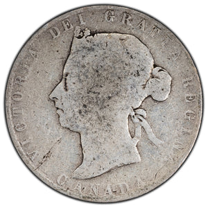 SOLD Canada 1898 50 Cents Half Dollar Silver Coin - Perfect Filler