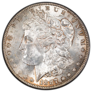 SOLD United States 1887 $1 Morgan Silver Dollar Coin