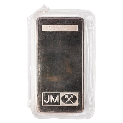SOLD Johnson Matthey JM Scotiabank 10oz .999 Fine Silver Bar - Sealed