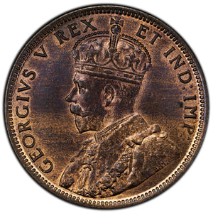 SOLD Canada 1911 1 Large Cent Coin - UNC+ RB