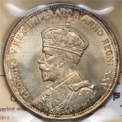 SOLD Canada 1935 $1 Silver Dollar Coin - ICCS MS-66 Lovely Example