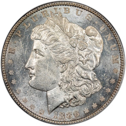 SOLD United States 1886 $1 Morgan Silver Dollar Coin - Uncirculated