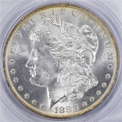 SOLD United States 1883-O $1 Morgan Dollar Silver Coin - PCGS MS-64 OGH Rattler