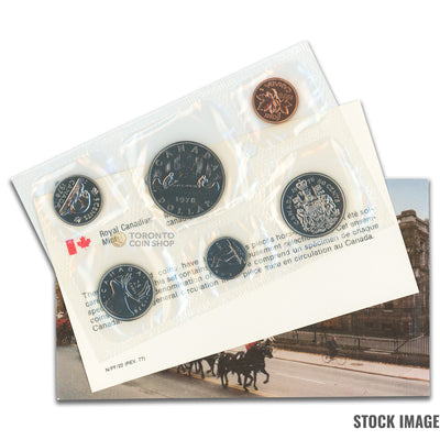 Canada 1978 Square Jewel 6-Coin PL Proof-Like Mint Coin Set - Envelope + COA
