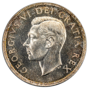 SOLD Canada 1950 $1 Silver Dollar Coin - MS-62