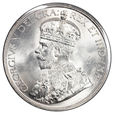 Canada 1936 $1 Silver Dollar Coin - ICCS MS-65