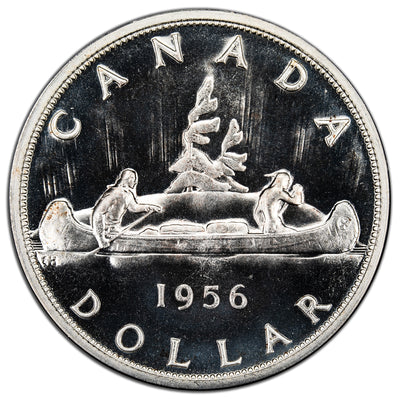 SOLD Canada 1956 $1 Silver Dollar Coin - Choice Proof Like