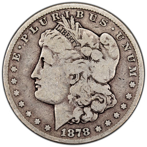 SOLD United States 1878-CC $1 Morgan Silver Dollar Coin