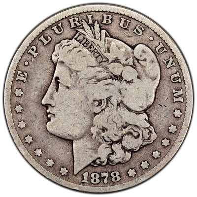 SOLD United States 1878-CC $1 Morgan Silver Dollar Coin