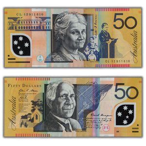 SOLD Australia 2012 $50 Fifty Dollars Note P #60j - Lightly Circulated