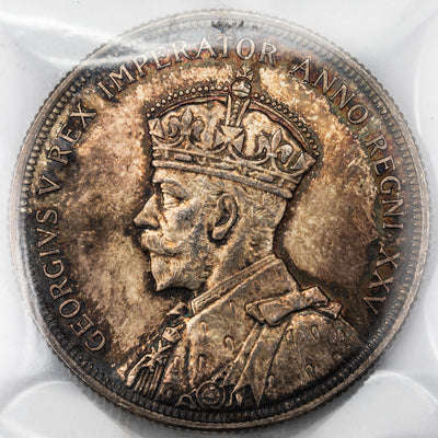 Canada 1935 $1 Silver Dollar Coin First Year of Issue! - MS-65