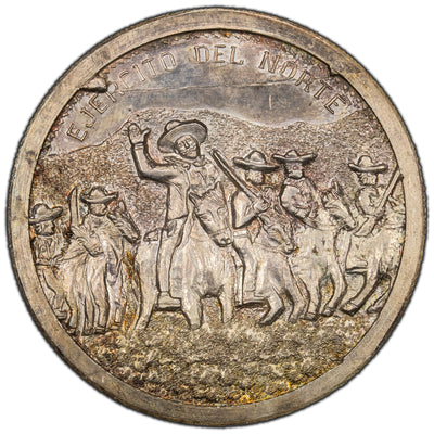 SOLD Mexico C. 1960 General Francisco Villa Medal 40mm