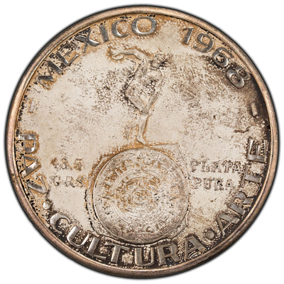 Mexico 1968 Olympics Silver Medal Grove #1024a