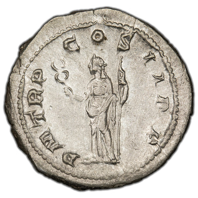 SOLD Ancient Rome Imperial AD 238 Pupienus AR Denarius RIC 6 RSC 26