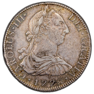 SOLD Mexico 1778 Mo FF 8 Reales Silver Coin