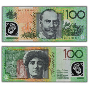 SOLD Australia N.D (2011) $100 Dollars P #61c - Lightly Circulated
