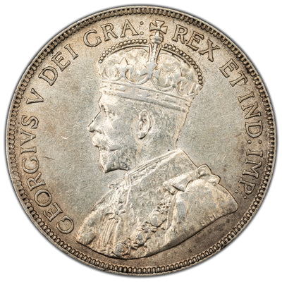 SOLD Canada 1918 50 Cents Half Dollar Silver Coin - VF-30