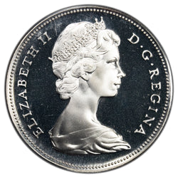 Canada 1967 $1 Silver Dollar Specimen Coin - ICCS SP-67 UHC