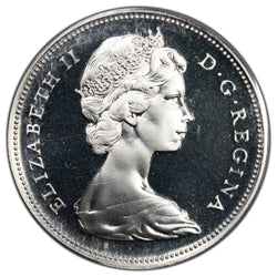 Canada 1967 $1 Silver Dollar Specimen Coin - ICCS SP-67 UHC
