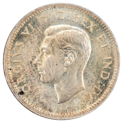 SOLD Canada 1946 10 Cents Dime Silver Coin - ICCS MS-65