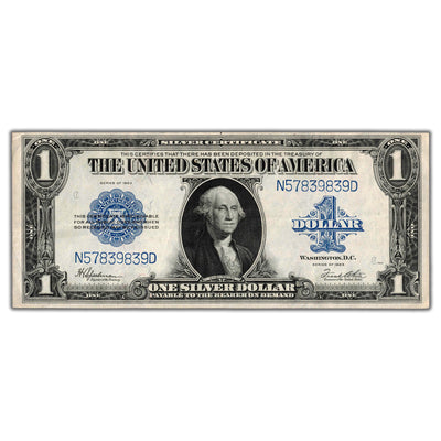 SOLD United States 1923 $1 Silver Certificate Note Fr #237 - About EF