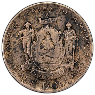 United States 1920 Maine Centennial 50 Cents Half Dollar Coin