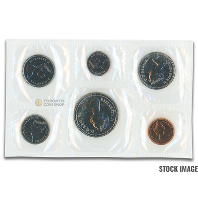 Canada 1978 Square Jewel 6-Coin PL Proof-Like Mint Coin Set - Plastic Only