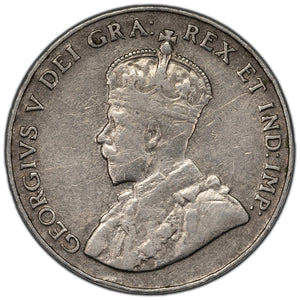 SOLD Canada 1925 5 Cents NIckel Coin - Key Date - F/VF