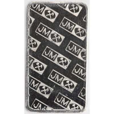 SOLD Johnson Matthey JM 5 Gram .9999 Platinum Bar - Scarce Issue
