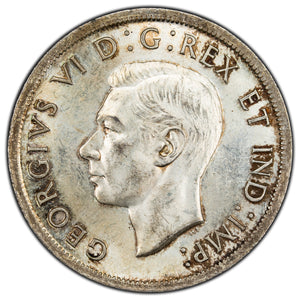SOLD Canada 1939 $1 Silver Dollar Coin - Parliament Building - MS-63