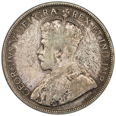 SOLD Canada 1932 50 Cents Half Dollar Silver Coin - Key Date - VG-8