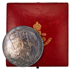 SOLD Great Britain 1935 George V Silver Jubilee Medal 57mm In Original Box
